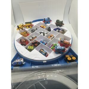 Thomas the Train Mini Set with Carrying Case, Lot 24 trains